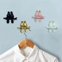 Creativity Resin Hook Wall Decoration Bedroom Door Behind Seamless Coat Hook Key Frame Sticky Hook Home Wall Bird Storage Hook 1