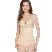 Животик Утягивающие трусы с высокой талией бесшовных живота Управление трусы послеродовой бандаж трусики с 4 с вулканической энергией камни легко WC