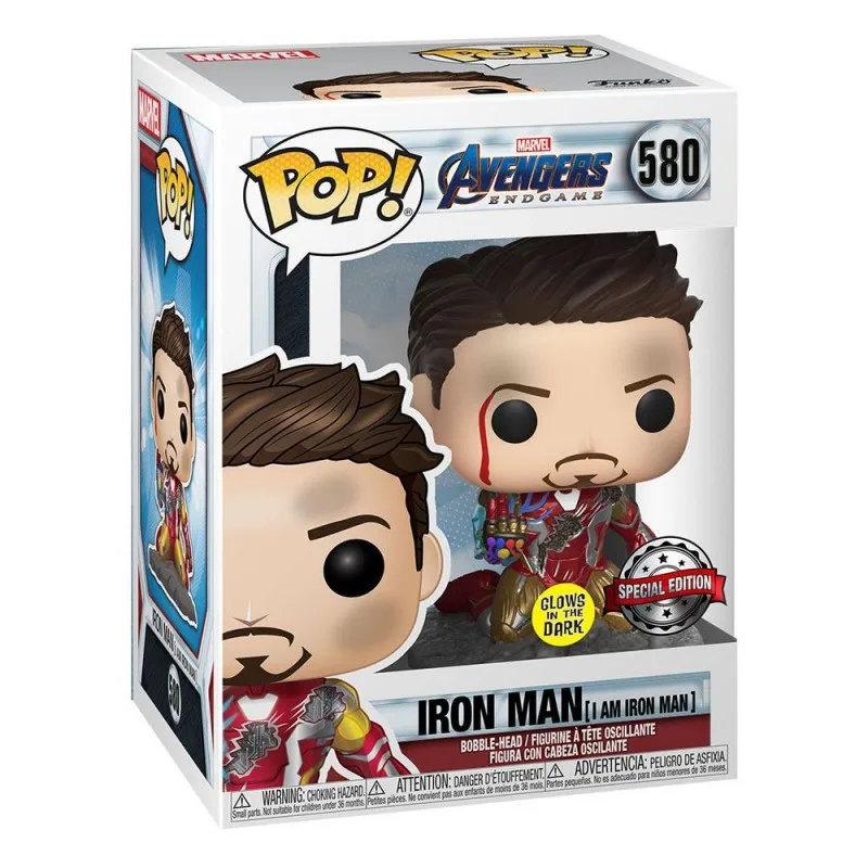 i am iron man figure pop