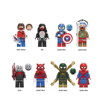 

DISNEY MARVEL Minifigures Building Blocks Bricks Anime Superhero Avengers Spider Action Figures Kids Children Toys for Boys Girl