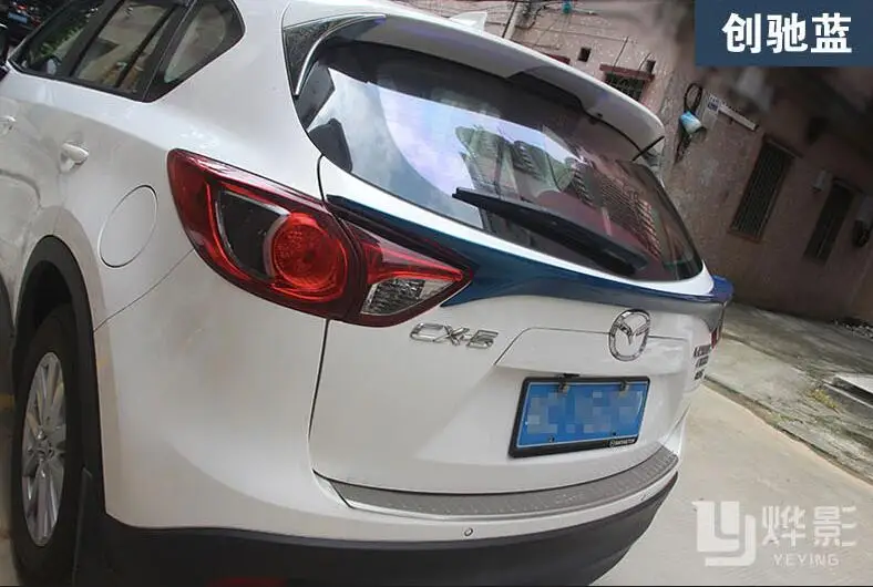 ABS автомобильное заднее крыло багажника Средний спойлер для Mazda CX-5 2013
