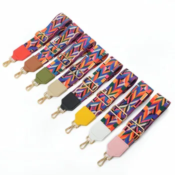 

Colored Belt Bags gift Accessories for Women Rainbow Adjustable Shoulder Hanger Handbag Straps Decorative Handle Ornament