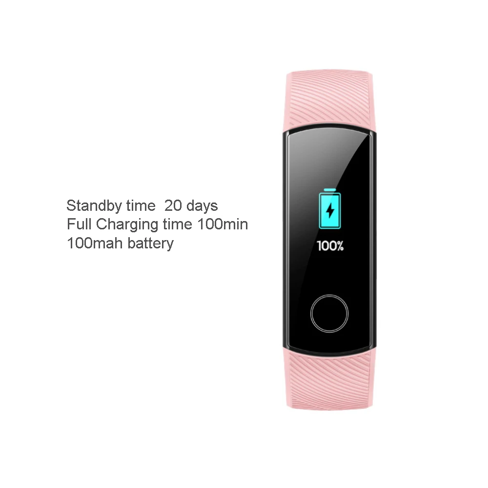 Huawei Honor Band 4 5 Смарт браслет 50 м Водонепроницаемый фитнес трекер сенсорный экран