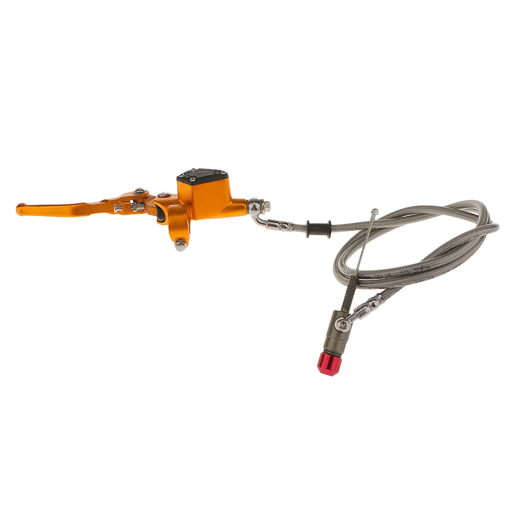 1200 мм желтый рычаг гидравлического сцепления Главный цилиндр для мотоцикла ATV