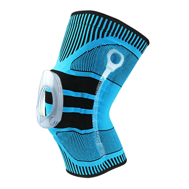 3D наколенники s Поддержка коленной чашечки наколенники протектор скобка силиконовые весенние наколенники баскетбольные спортивные трикотажные компрессионные протекторы
