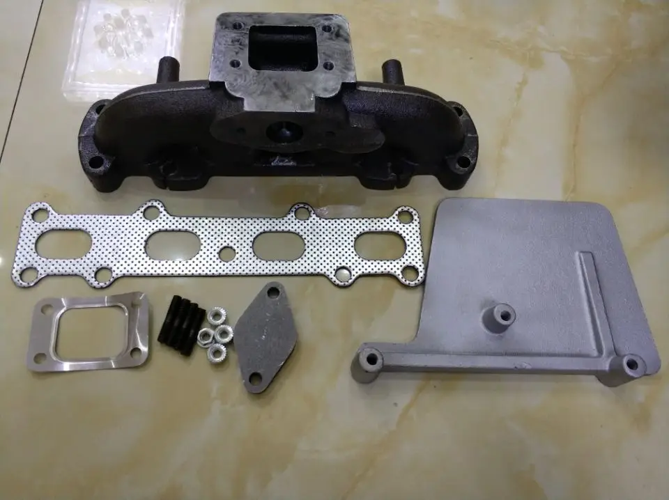 turbo manifold 94 05 MIATA MX5 1.8L DOHC T25 T3 TURBO Cast Iron Exhaust