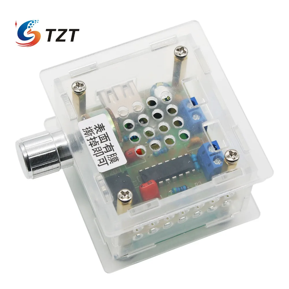 TZT 5W×2 мини усилитель мощности аудио динамик Amp DC5V USB стерео 2,0 канал CM2038