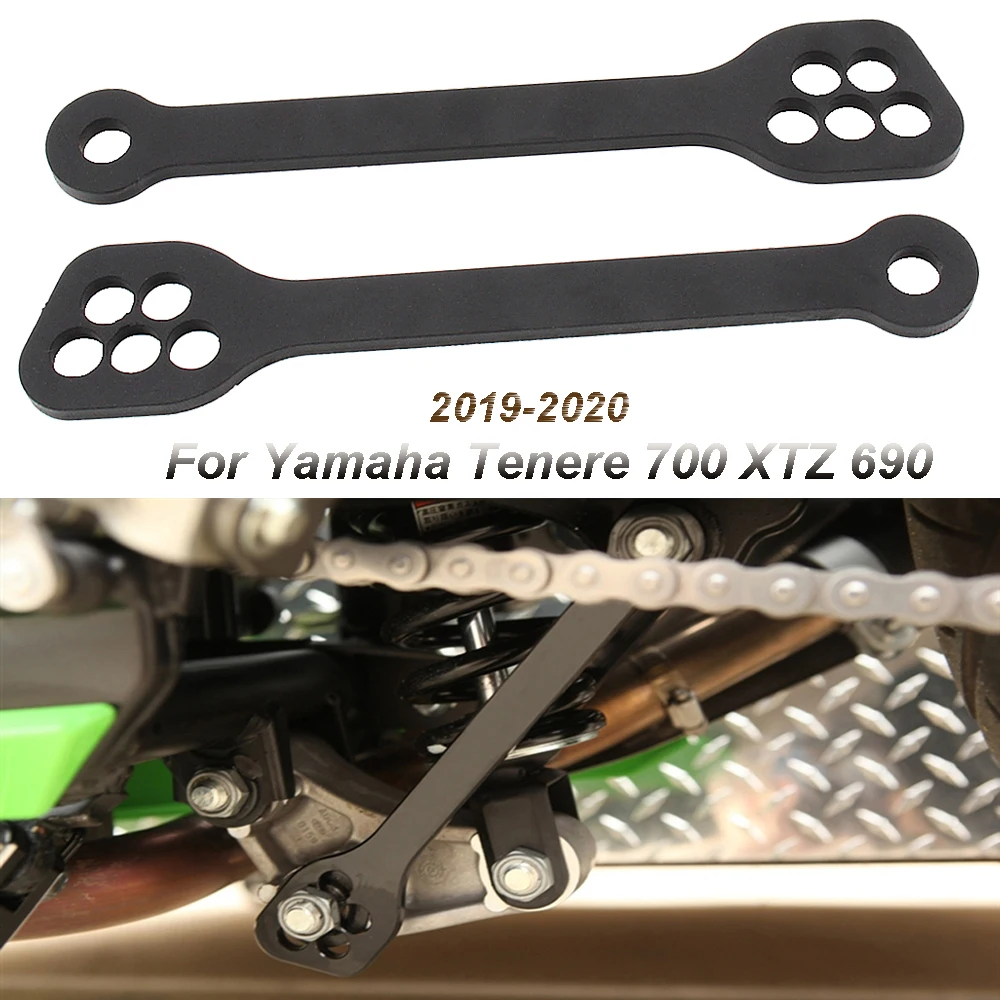 

New Motorcycle For Yamaha Tenere 700 Rally XTZ 690 Linkage Lowering Link Kit 2019 2020 Rear Suspension Cushion Drop Connecting