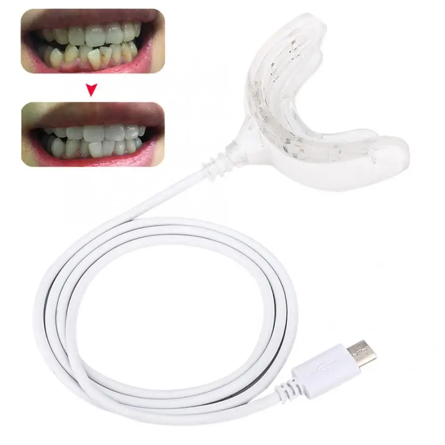 

Portable Smart USB Interface Cold Blue light LED Teeth Whitening Device LED Teeth Whitening Light