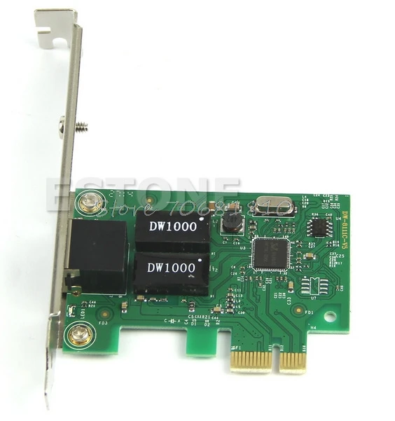 

For Gigabit Ethernet LAN PCI Express PCI-e Network Controller Card New