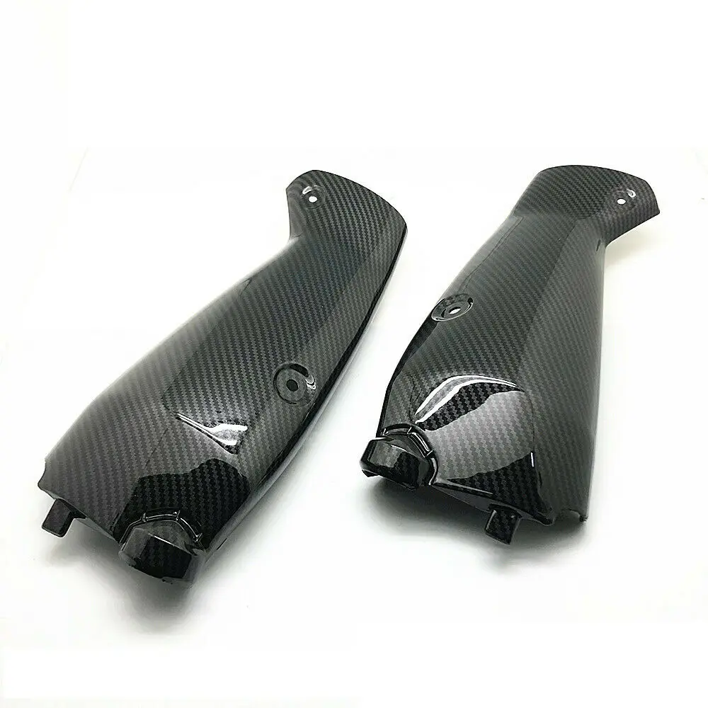 

Front Intake Tubes Panel Fairing Carbon Fiber Cover For Yamaha YZF R1 2009-2014