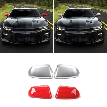 

2Pcs Car Rearview Mirror Cover Trim for Chevrolet Camaro 2017+