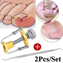 Вросшего ногтя Уход за ногами инструмент для педикюра, на палец коррекция ногтей кусачки клипер резаки мертвой кожи удаления грязи+ Podiatry педикюр