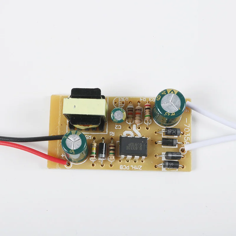 Электронный трансформатор 8-50W AC 220V To 12V светодиодный белый источник питания