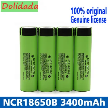 

8-40PCS 100% Original 18650 battery NCR18650B 3.7v 3400mah 18650 rechargeable lithium battery for flashlight batteries