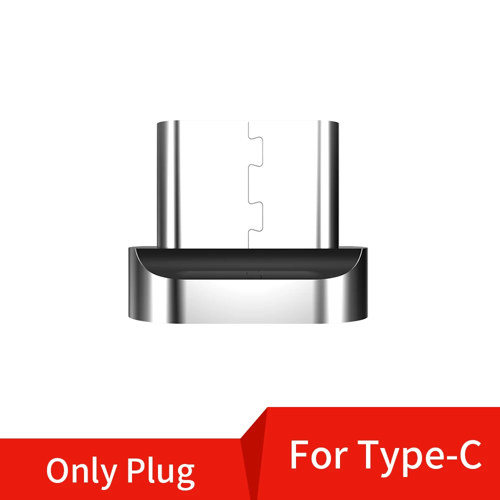 Type C Plug Магнитный кабель Wsken для Apple, светильник, IPhone, usb type-C, шнур для быстрой зарядки и передачи данных, светодиодный светильник для samsung, huawei, Xiaomi, USBC - Цвет: Type C Plug