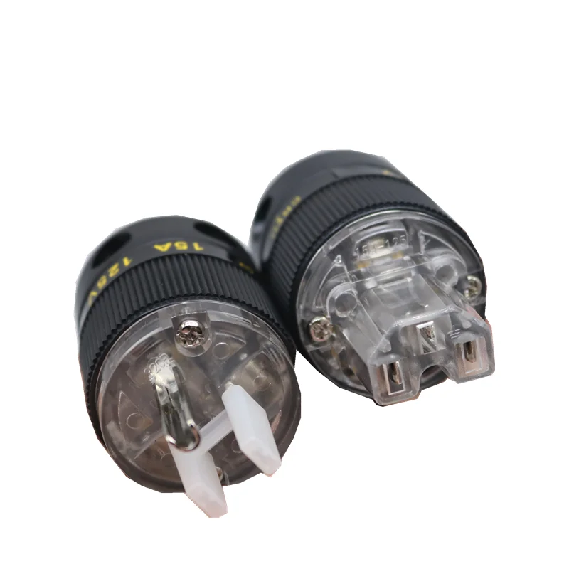 XSSH аудио hi-end HIFI аудио кабель питания вилка США Великобритания ЕС 15A 125A 250A conector IEC