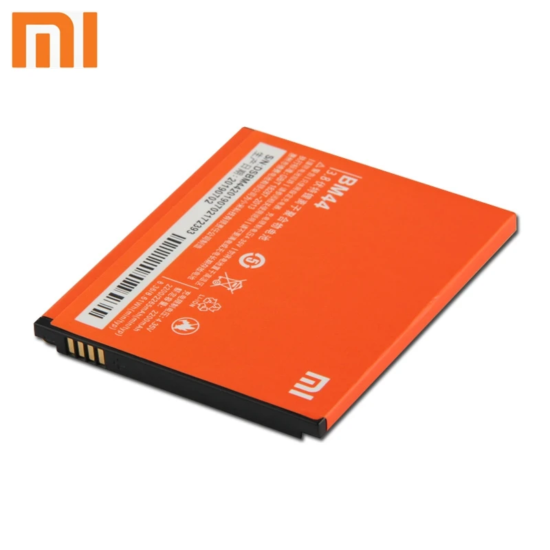 Xiao mi Xiaomi BM44 аккумулятор для телефона Xiao mi Red mi 2 Red mi 2 Red mi 1S Red mi 2A Red mi 2A 2265 мАч сменный аккумулятор