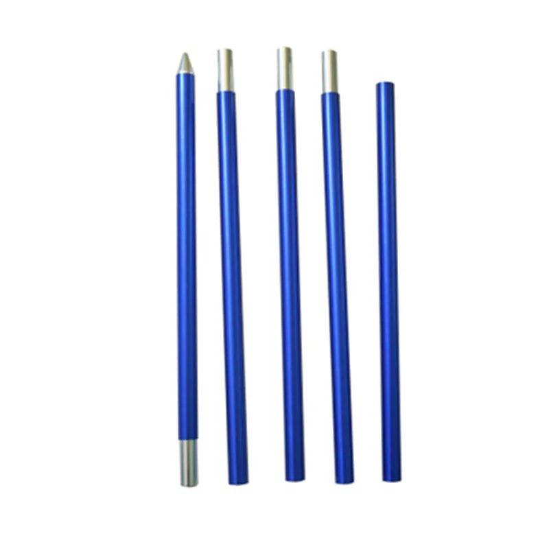 Alloy 19mm Diameter 2m 2.4m Outdoor Awning Canopy Sun Shelter Rod Pole 1 Piece camping canopy