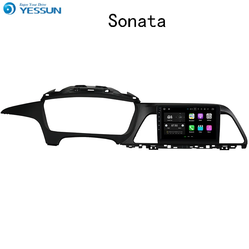 YESSUN Android For Hyundai Sonata 2015~2017 Car Navigation GPS HD Touch Screen Audio Video Stereo Multimedia Player No CD DVD photo