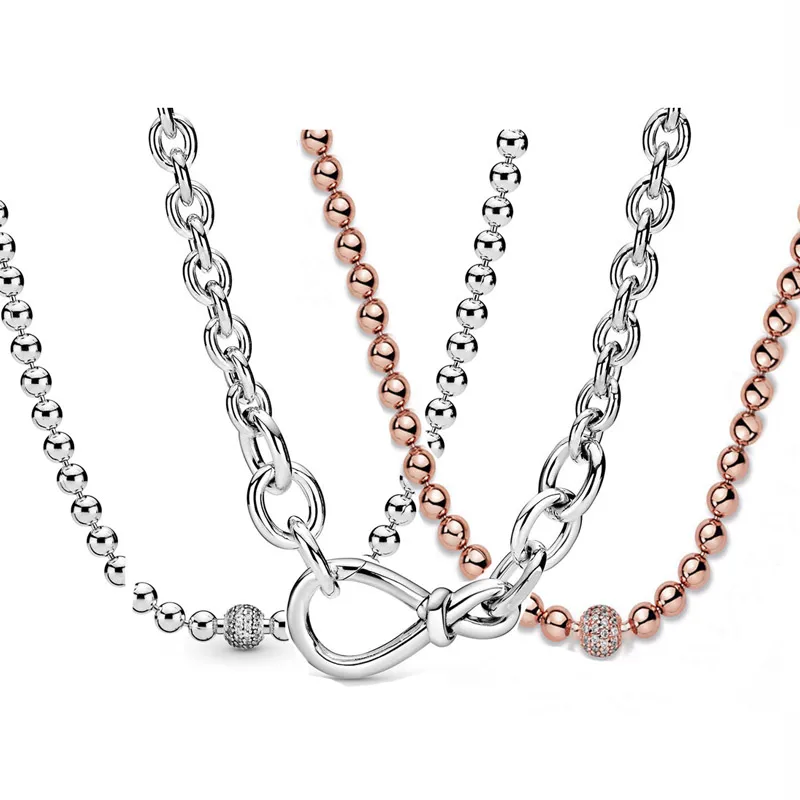 Реальные на не сужающемся книзу массивном Infinity узел розовое бизнес связанный с бусинами со стразами