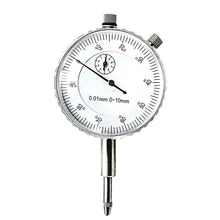 0-10 мм механическая шкала со стрелкой индикатор Калибр метр точный 0,01 мм разрешение измерительный инструмент