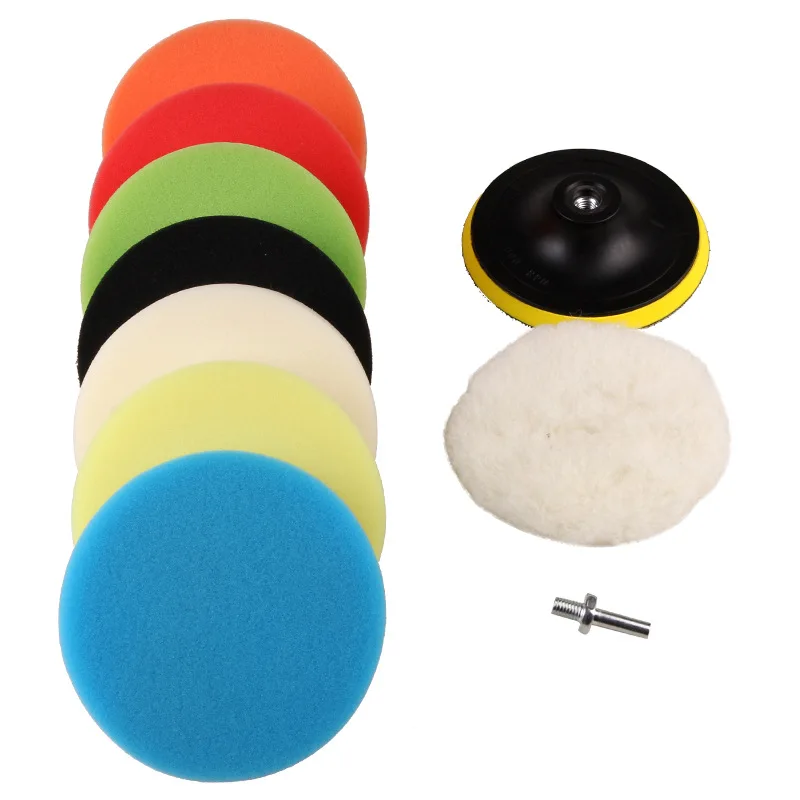 

Car Beauty Polishing Waxing Sponge Wheel 10 Pieces Set 3-7 Inch Polishing Waxing Sponge Wheel
