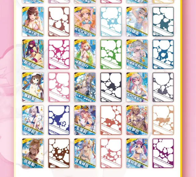 Goddess Story Cute Girl Remm Ai Li Sakura Collection Cards Child Kids Birthday Gift Game Cards Table Toys For Family Christmas 5