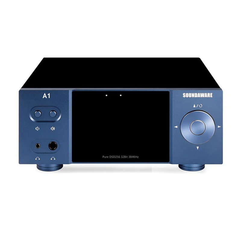 Blue Soundaware A1 Национальный Многофункциональный потоковый плеер DSD256 PCM384 Hifi декодирование усилитель для наушников - Цвет: Blue