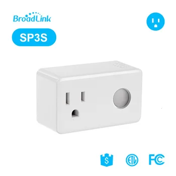 

Broadlink SP3S Timer plug Energy Monitor US socket outlet,smart Home Automation APP Control,work with Alexa Echo Google Home