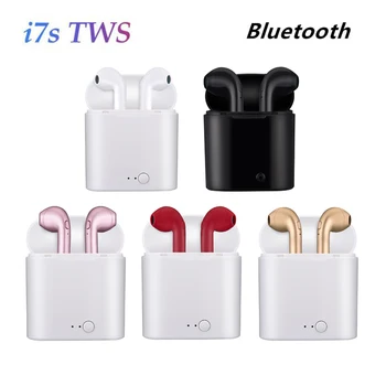 

i7s TWS Wireless Earphones Bluetooth headphones sport Earbuds Headset With Mic Earpiece For Iphone Xiaomi Samsung Huawei