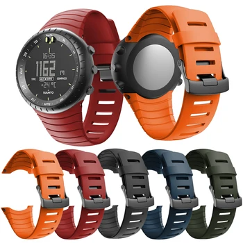 

New Bracelet Sports Silicone Watch Wrist Strap For Suunto Core WatchBand Smartwatch Replacement TPU Wristband Accessories Correa