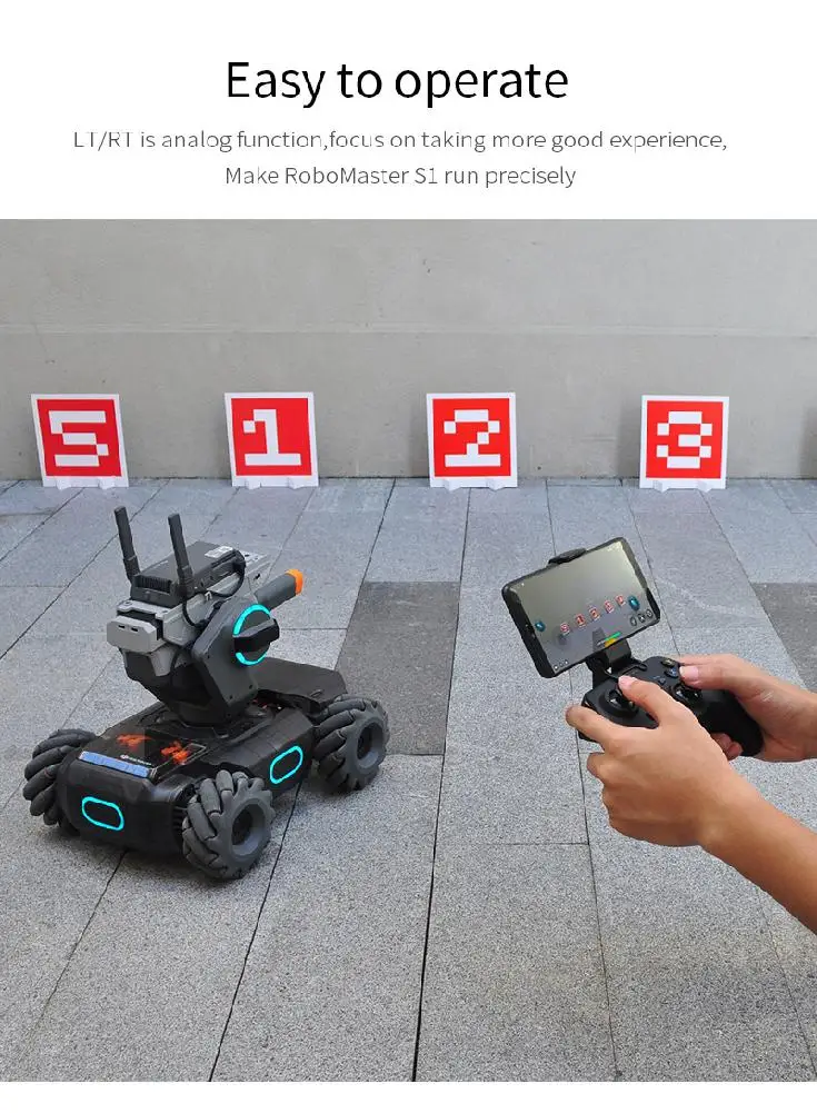 Kuulee для DJI RoboMaster S1 игровая консоль, геймпад беспроводной Bluetooth геймпад игровой джойстик контроллер с держателем для телефона