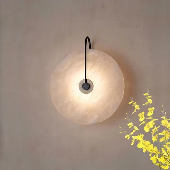 

Zerouno led nightlight wall decoration night lighting marble lampshade surface mounted indoor led lamps 16cm 25cm 3W lampara