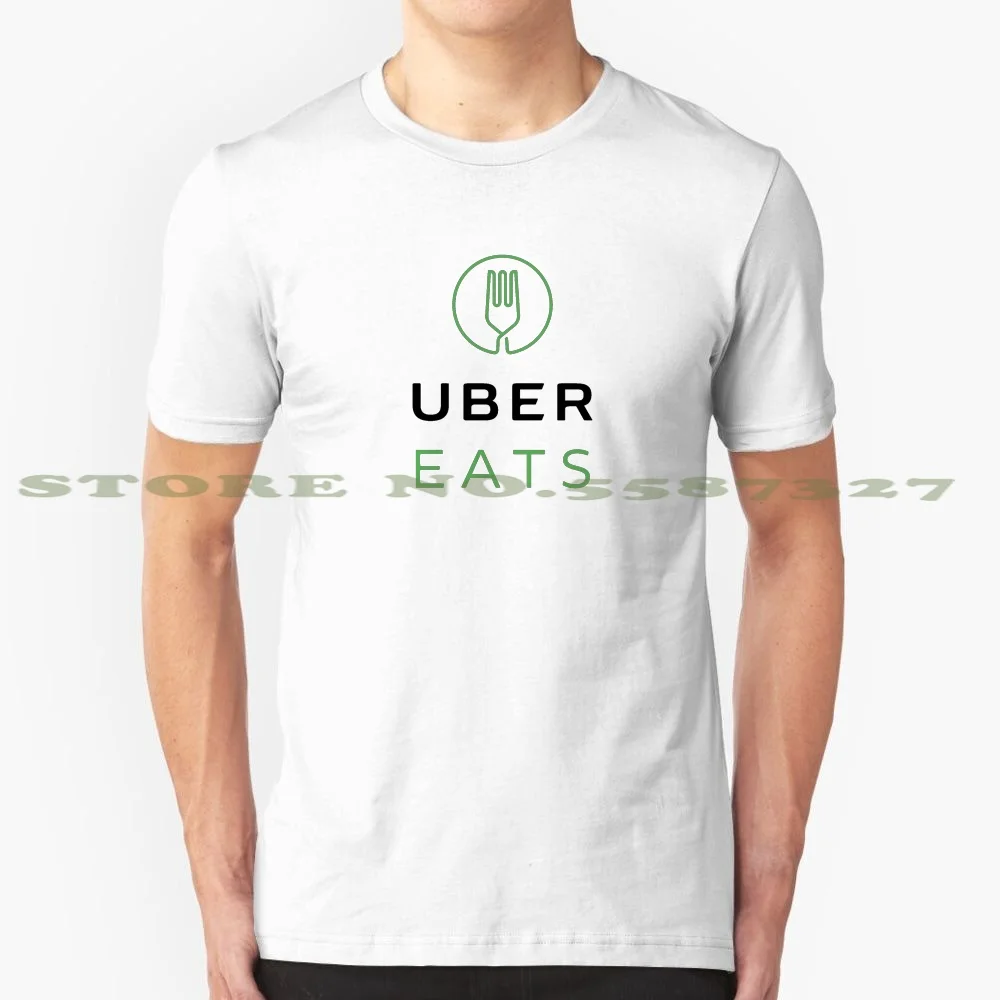Модная Винтажная футболка с логотипом супер съедобный доставка водитель Lyft Postmates