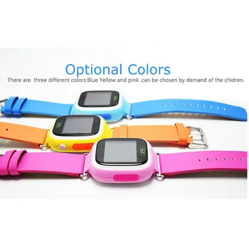 

Watch Q90 GPS Child Smart Watch Phone Position Children Watch 1.22 inch Color LCD Touch Screen WIFI SOS Smart Baby Wristwatch