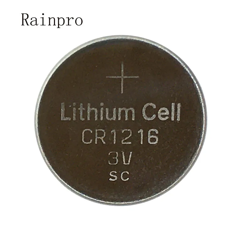 Rainpro 10 шт./лот CR1216 кнопка батареи cr1216 электронные часы для IC карты светящаяся