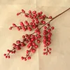 Berry Artificial Flower Fake red berries Christmas Flower New Year's decor Tree Artificial berry Christmas Decoration For Home ► Photo 3/6