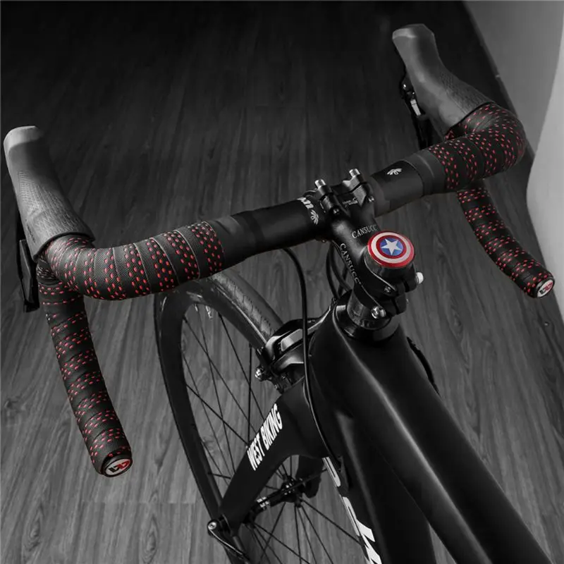 MTB руль велосипеда бар ленты Нескользящие амортизирующие композитные ПУ ленты