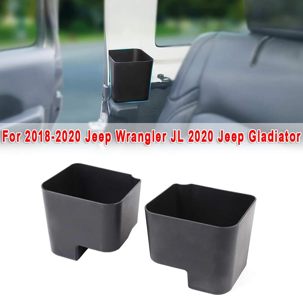Черный для Jeep Wrangler JL Gladiator-20 2 шт. коробки для хранения органайзеры горячая распродажа