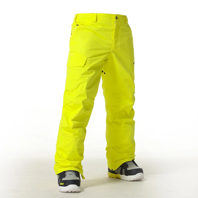 9 цветов зимние штаны костюм для сноубординга брюки 10 к водонепроницаемые ветрозащитные дышащие зимние спортивные лыжные штаны для мужчин