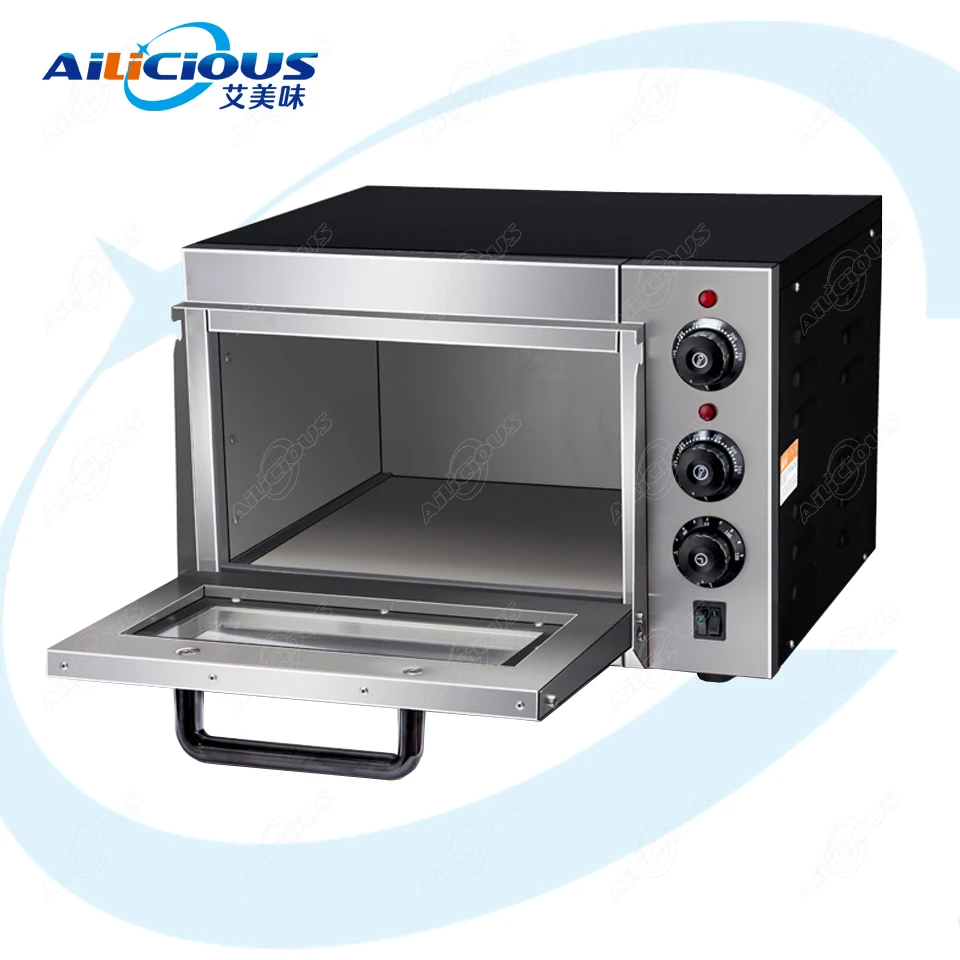 

EP1AT Electric Bakery Oven Stone Pizza Oven With Temperature Control Timer