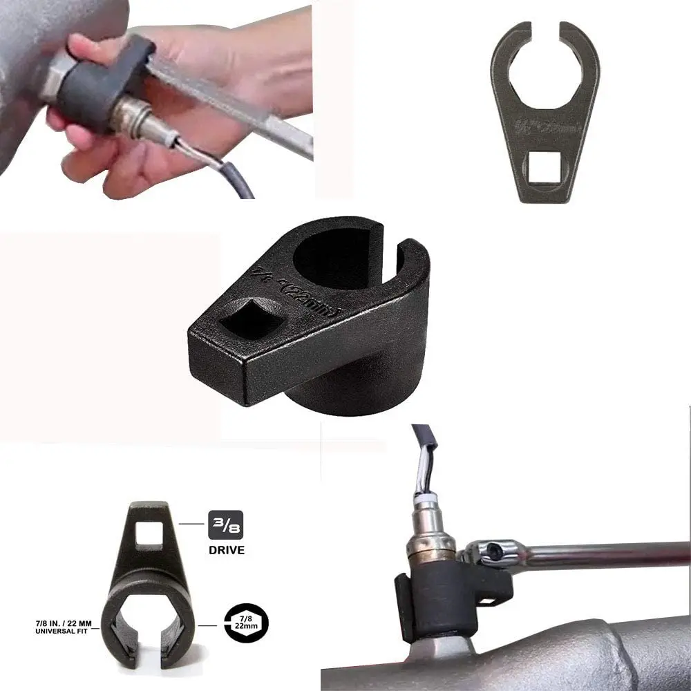 22 Mm 3/8 Inch Universal Automatic Oxygen Sensor Socket, Removal Tool