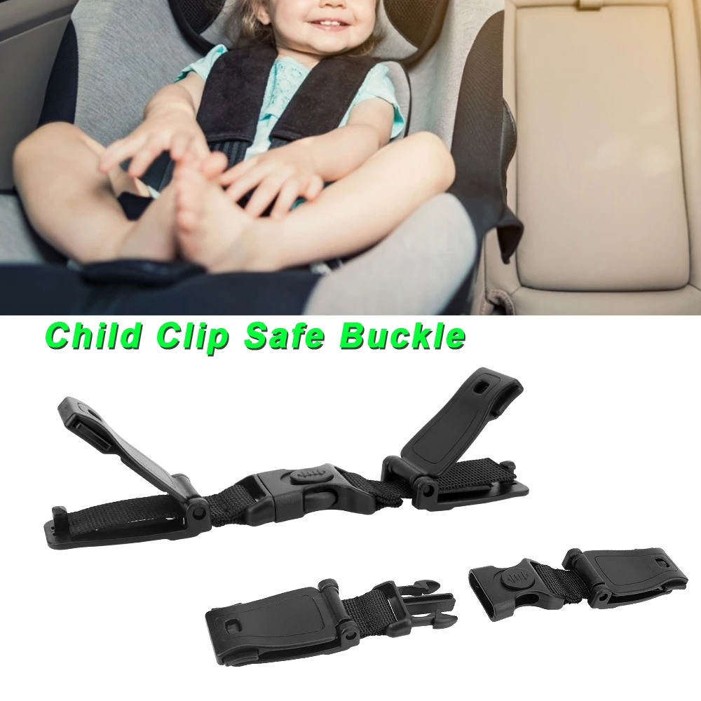 5cm Upgraded Car Seat Belt Buckle Clasp Baby Chest Clip Guard for Car Seat YBB Car Seat Chest Harness Clip Stroller 