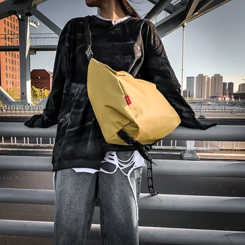 

Original design Brand Originality Design Personalized cross street solid shoulder cross bag for male female college students