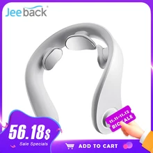 Jeeback G5 massaggiatore per collo Wireless funziona decine impulso strumento elettrico assistenza sanitaria rilassamento massaggiatore cervicale massaggio galleggiante a 360 °