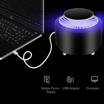 

Mosquito killer USB Electric Mosquito Killer Lamp Photocatalysis Mute Home LED Bug Insect Trap Radiationless Insect Light