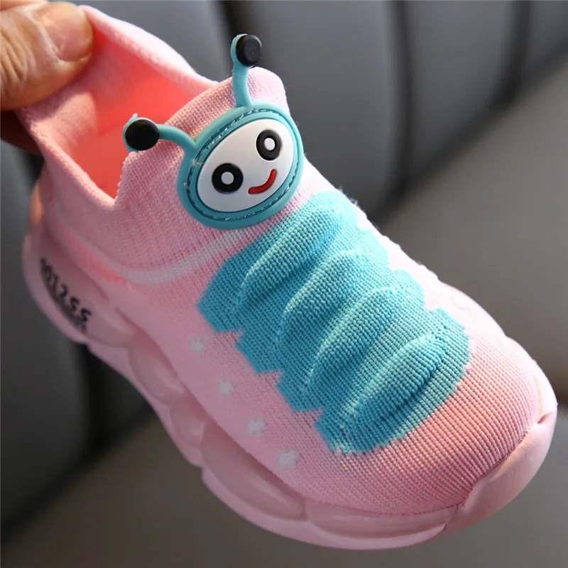 kids shoes Girls Boys Sport Stretch Mesh Shoes Cartoon Infant Kids Baby Running Sneakers sapato infantil  #4S30 (32)