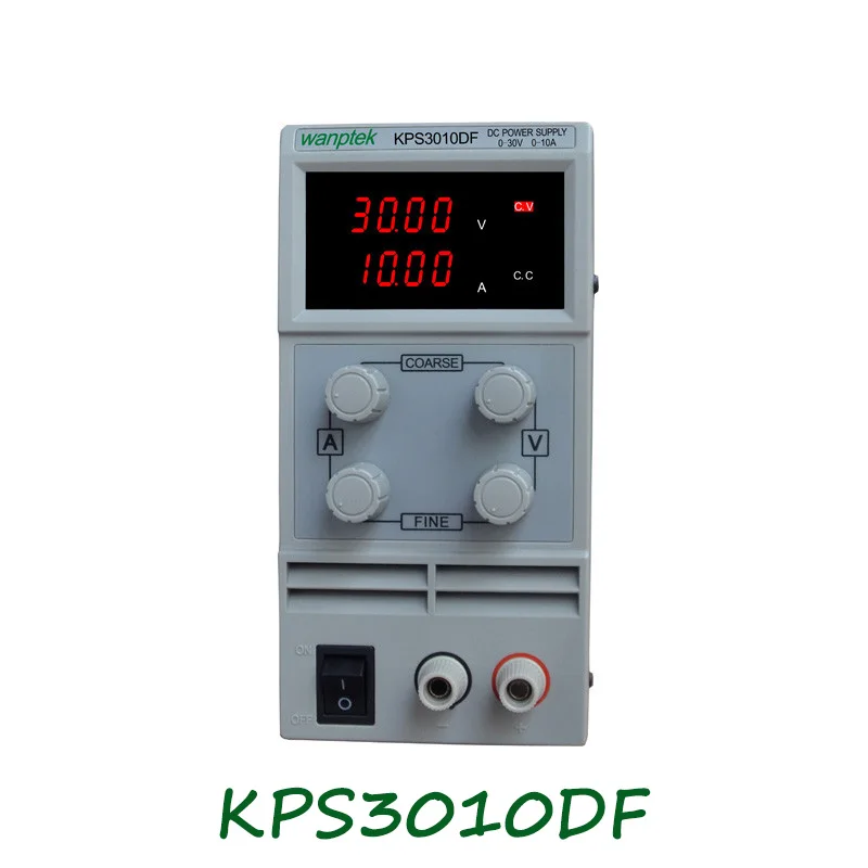 

Kps3010df Adjustable High Precision Led Display Switch Dc Power Supply Protection Function 30v10a 0.01v 0.001a