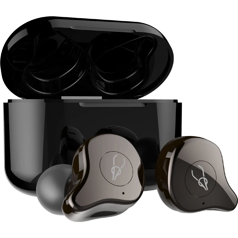 Коричневый Sabbat E12 TWS bluetooth 5,0 наушники type-C/Беспроводная зарядка HiFi 4 микрофон шумоподавление HD вызов водонепроницаемая Спортивная гарнитура - Цвет: Коричневый
